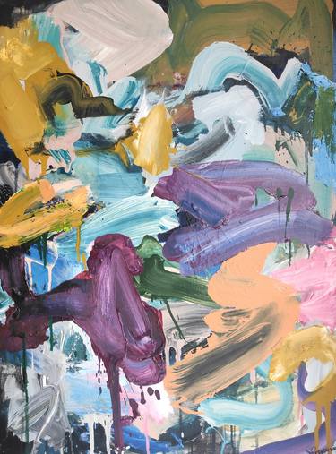 Original Abstract Paintings by Tom Glendenning