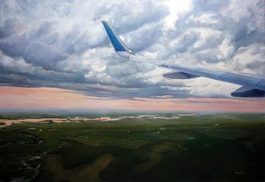 Print of Fine Art Aeroplane Paintings by Anatolii Varvarov