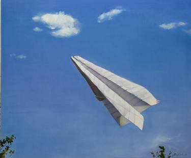 Print of Conceptual Aeroplane Paintings by Anatolii Varvarov