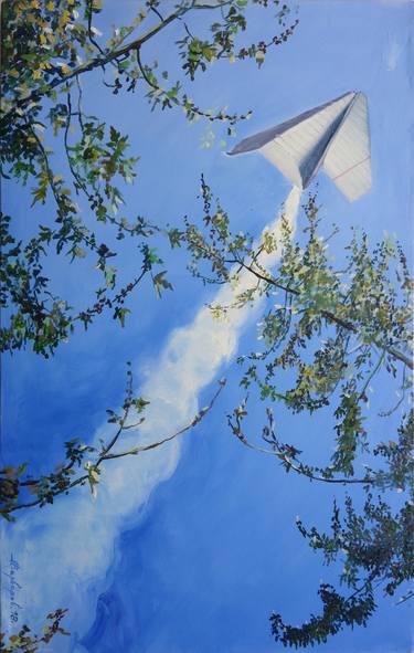 Print of Airplane Paintings by Anatolii Varvarov