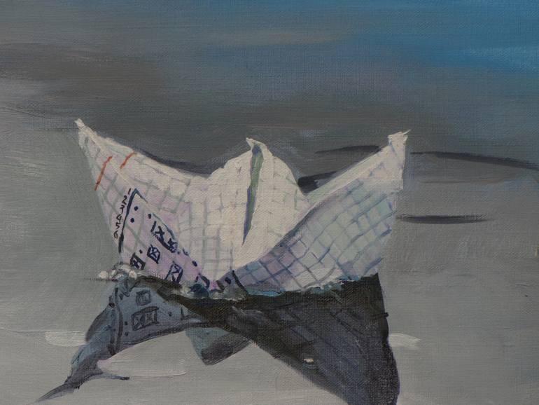 Original Art Deco Politics Painting by Anatolii Varvarov