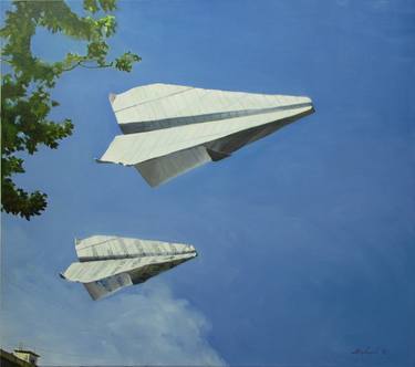 Print of Aeroplane Paintings by Anatolii Varvarov