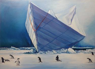 Print of Ship Paintings by Anatolii Varvarov