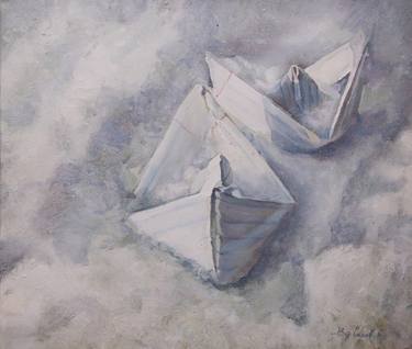 Print of Fine Art Ship Paintings by Anatolii Varvarov