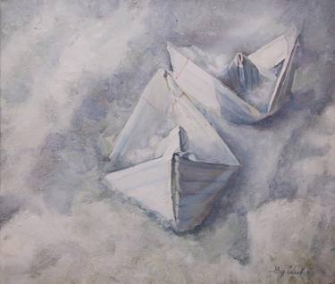 Print of Ship Paintings by Anatolii Varvarov