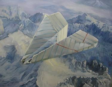 Print of Conceptual Aeroplane Paintings by Anatolii Varvarov