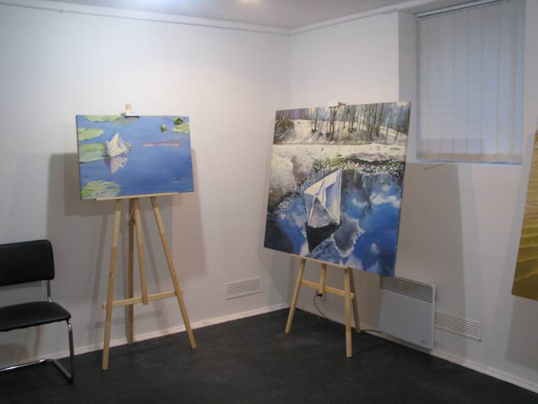 Original Documentary Landscape Painting by Anatolii Varvarov