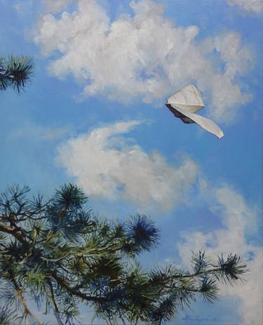 Print of Conceptual Airplane Paintings by Anatolii Varvarov