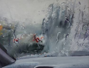 Print of Abstract Automobile Paintings by Anatolii Varvarov