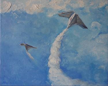 Print of Aeroplane Paintings by Anatolii Varvarov