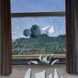 Magritte window by Anatolii Varvarov