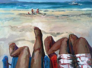 Print of Beach Paintings by Svetlana Kornilova