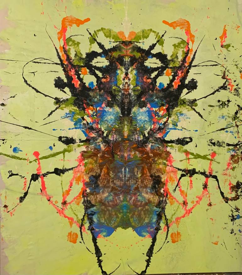 The beetle Painting by Claudia und Christina | Saatchi Art