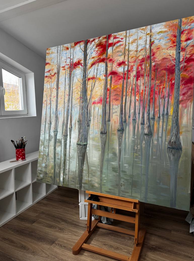 Original Realism Nature Painting by Moisei Sandita