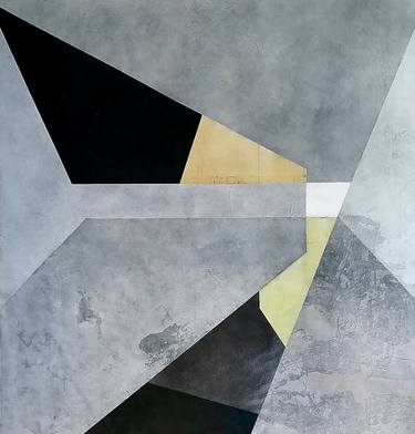 Original Geometric Abstract Paintings by Miguelangelo Veiga