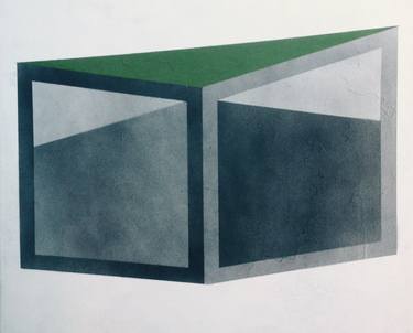 Original Abstract Geometric Paintings by Miguelangelo Veiga