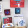 Open studio Blackhorse Lane - pigment constructions
