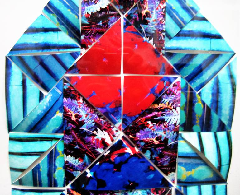 Original Abstract Geometric Sculpture by Jonet Harley-Peters