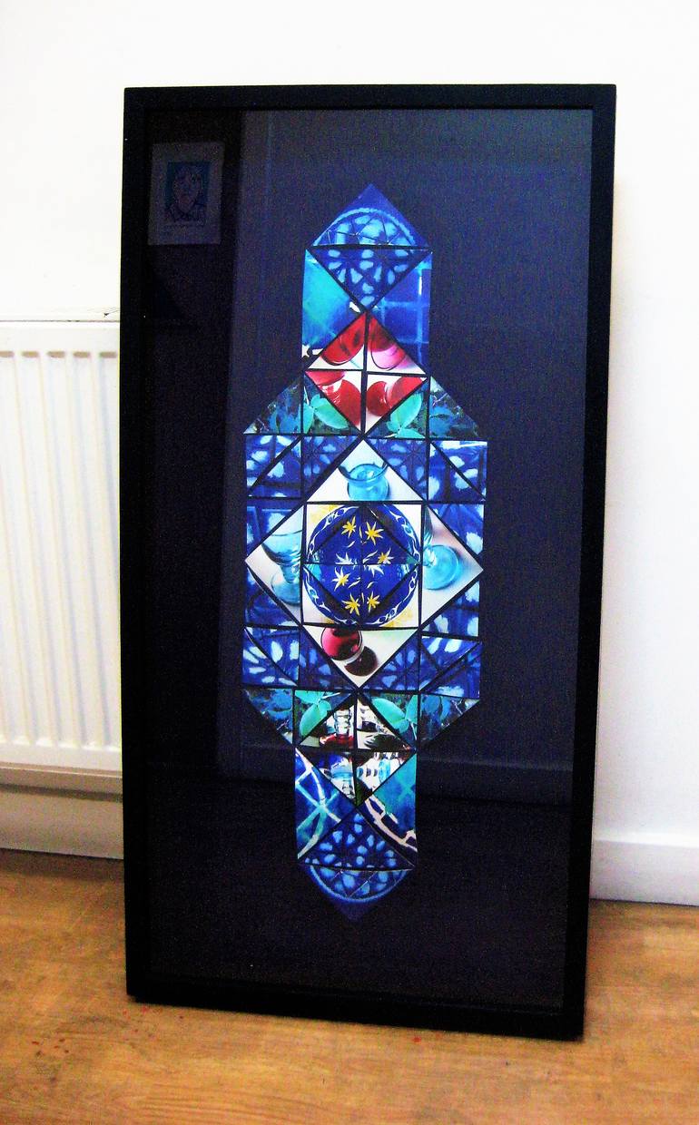 Original Abstract Geometric Sculpture by Jonet Harley-Peters