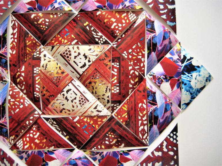 Original Abstract Geometric Sculpture by Jonet Harley-Peters