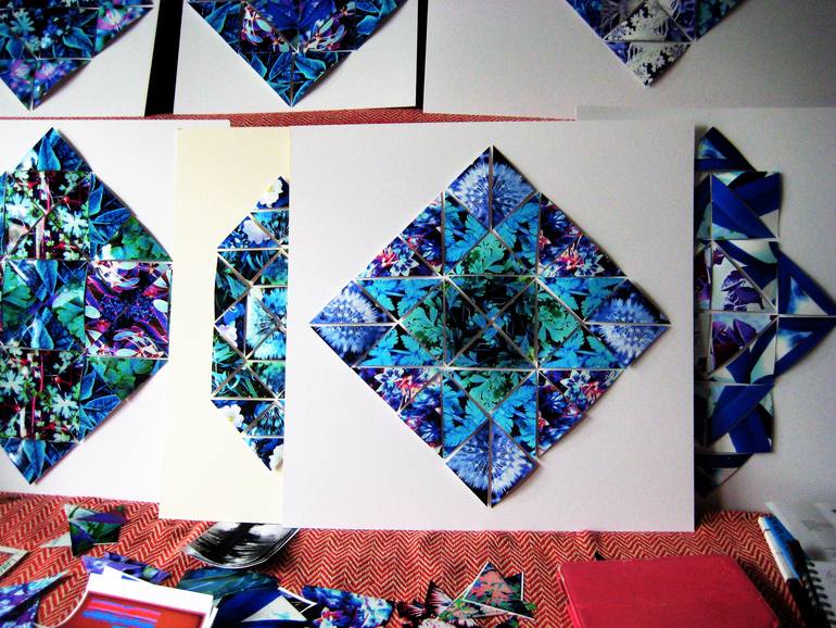 Original Modernism Floral Sculpture by Jonet Harley-Peters