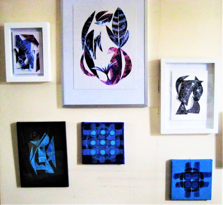 Original Abstract Painting by Jonet Harley-Peters