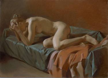 Original Realism Nude Paintings by Oleg Sergeev