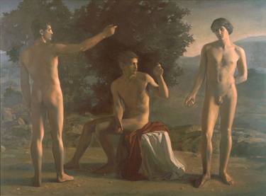 Original Realism Nude Paintings by Oleg Sergeev