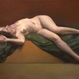 Nude lying by Oleg Sergeev