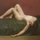 Lying on green by Oleg Sergeev