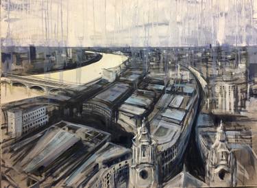 Original Architecture Paintings by Luke M Walker