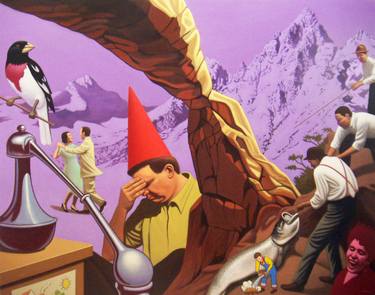 Original Pop Art Culture Paintings by Dirk Kortz