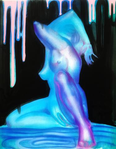 Print of Conceptual Erotic Paintings by Alex S