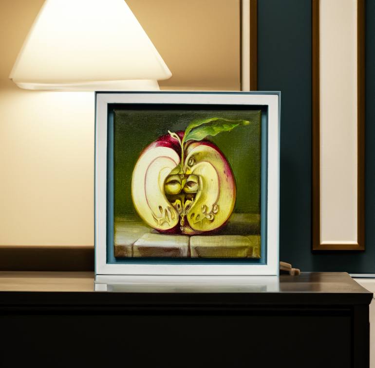 Original Contemporary Fantasy Painting by Alex S