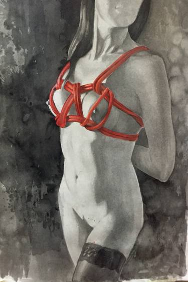Original Nude Paintings by Alex S