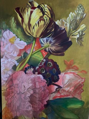 Original Botanic Paintings by Alex S