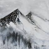 Silver Mountains by Ollie Cervenkova