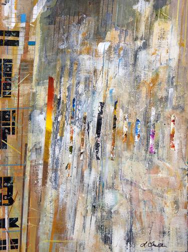 Original Abstract Collage by Laurence Chandler