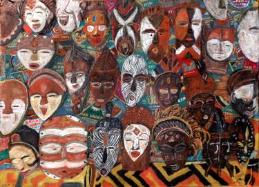 Original Expressionism World Culture Paintings by Chaim Bezalel