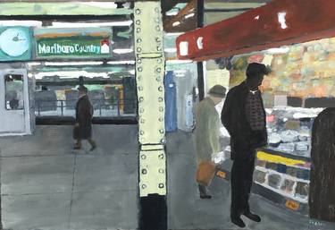 Original Modern Cities Paintings by Chaim Bezalel