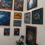 Art work from sea animals collection, that was presented in London Animal Art Fair 2012.