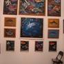 Art work from sea animals collection, that was presented in London Animal Art Fair 2012.