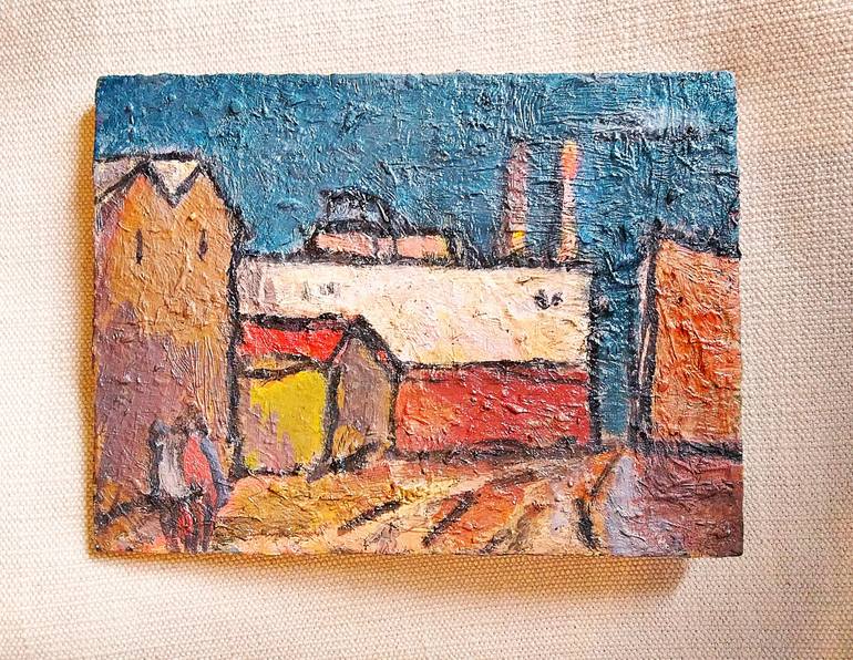Original Expressionism Landscape Painting by Zurita Marcelo