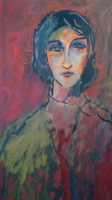 Original Expressionism Women Paintings by Zurita Marcelo