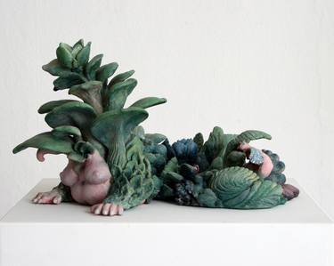 Original Nude Sculpture by Miriam Lenk