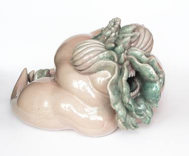Original Surrealism Nude Sculpture by Miriam Lenk