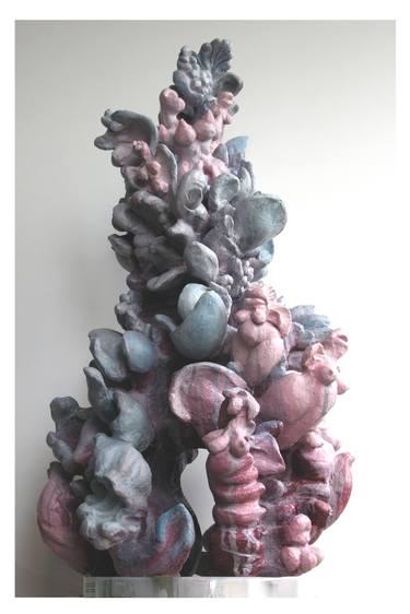 Original Figurative Botanic Sculpture by Miriam Lenk