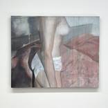 Home Videos, oil on linen, 22 1/2