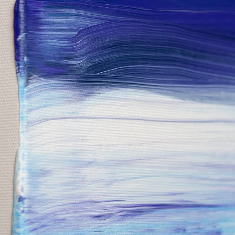 Original Abstract Expressionism Abstract Painting by Dumitru Derjanschi