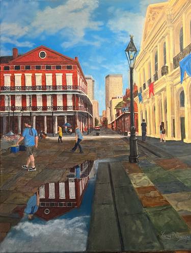 Original Realism Cities Paintings by Gary Delancey